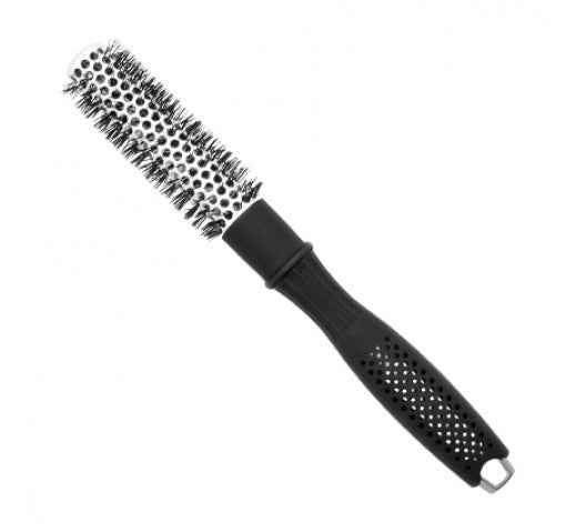 Silver Bullet - Black Velvet Hot Tube Round Hair Brush Extra Small 19mm