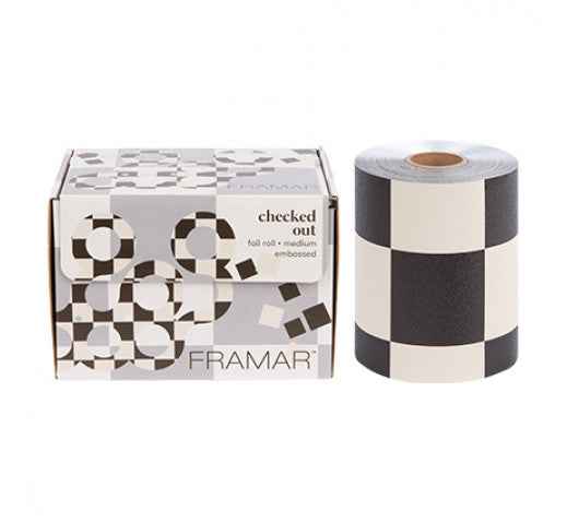 Framar - Embossed Foil Roll - Checked Out 97.5m