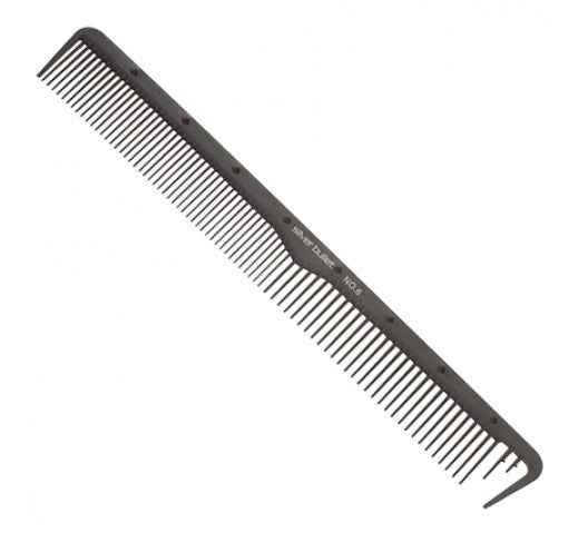 Silver Bullet - Carbon Wide Tooth Cutting Hair Comb 9"