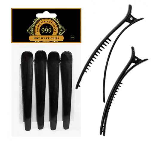 999 Premium Pin Company - Hot Wave Sectioning Hair Clips 4pc