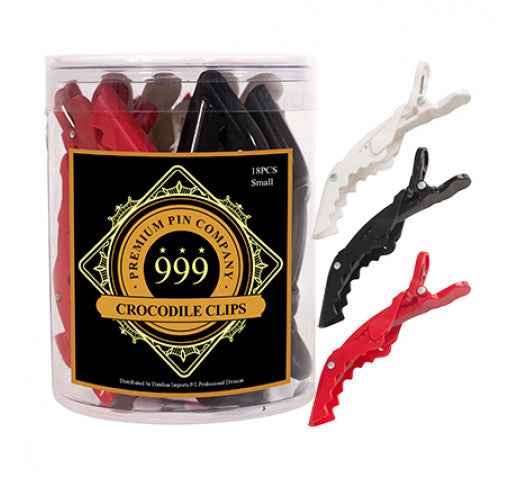 999 Premium Pin Company - Crocodile Clips 18pc - Small