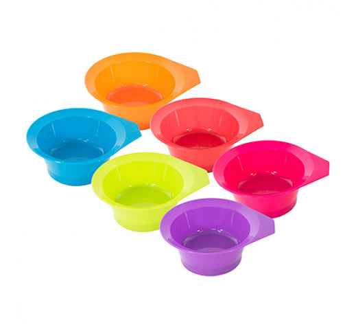 999 Premium Pin Company - Bright Tint Bowl Tubs 6 Colour 12pc