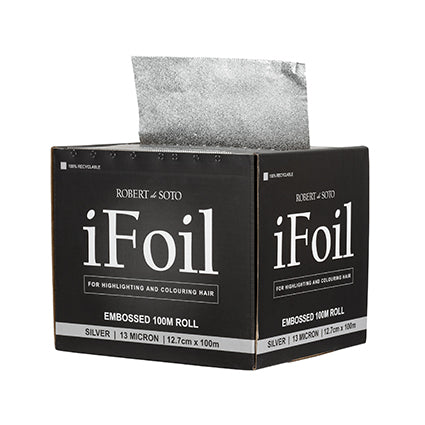 Robert de Soto - iFoil Embossed Foil Roll Silver 100m – product image