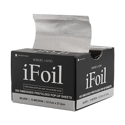 Robert de Soto - iFoil Embossed Pop Up Foil 13 Micron Silver 550 Sheets – product image