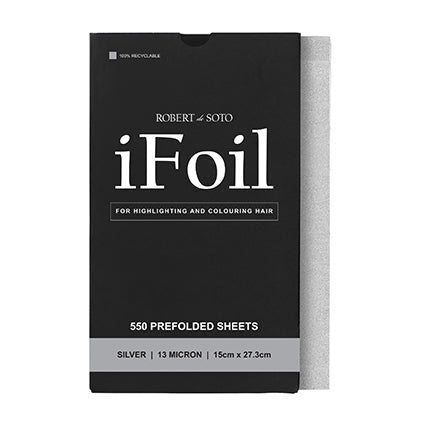 Robert de Soto - iFoil Pre-Folded Foil 13 Micron Wide Silver 550 Sheets – product image