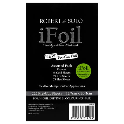 Robert de Soto - Pre-Cut Foil Assorted Colours 225 Sheets – product image