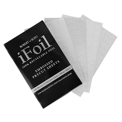 Robert de Soto - iFoil Pre-Cut Embossed Silver Foil 300 Sheets – product image