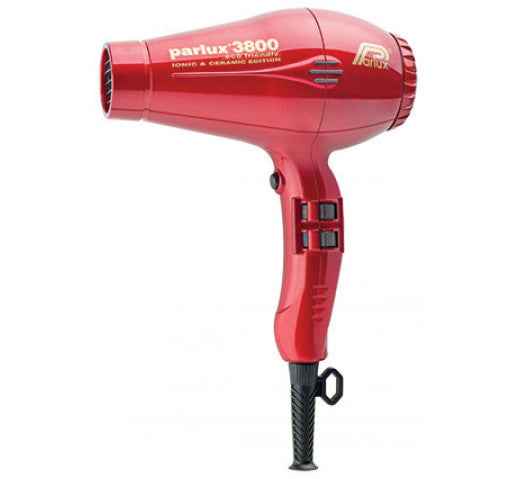 Parlux - 3800 Ceramic & Ionic Hair Dryer 2100W Red – Red colour