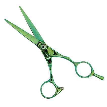 Iceman - Bling Emerald 5.5" Hairdressing Scissors