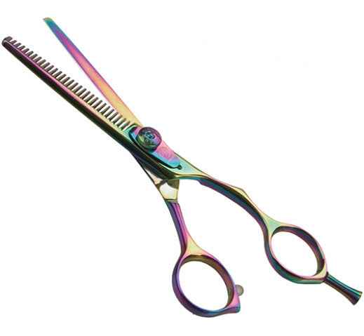 Iceman - Suntachi Rainbow 5.5" Hair Thinning Scissors