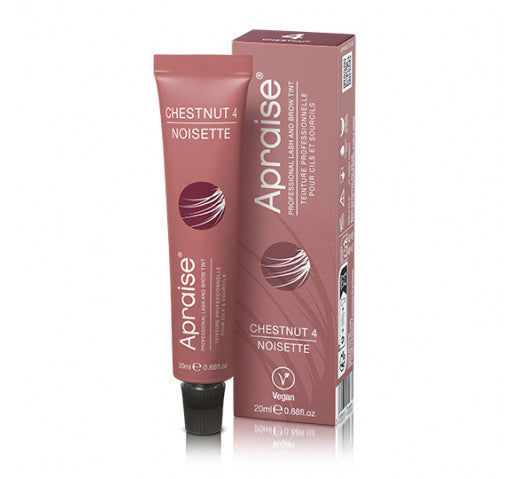 Apraise Vegan Eyelash and Eyebrow Tint 20ml 4 Chestnut