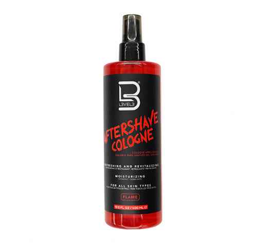 L3VEL3 - Aftershave Cologne Flame 400ml – Flame scent bottle