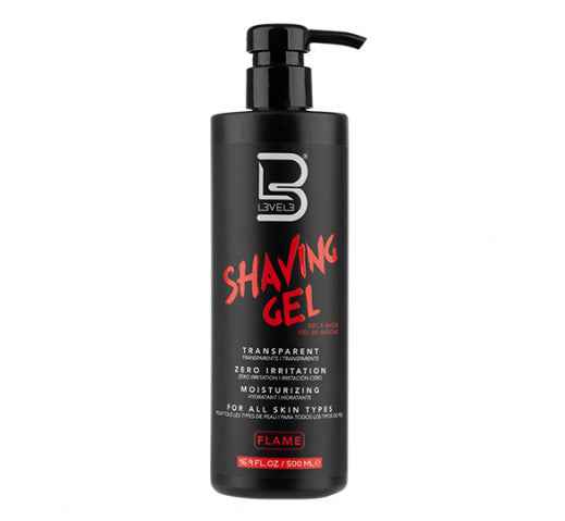L3VEL3 - Flame Shaving Gel & Aftershave Cologne Duo Bundle – L3VEL3 Shaving Gel Flame 500ml