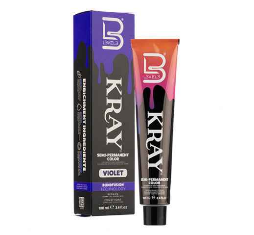 L3VEL3 - KRAY Semi-Permanent Colour 100ml Violet
