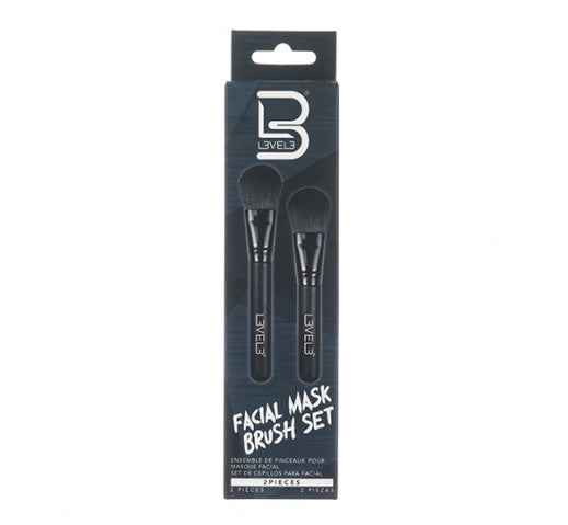 L3VEL3 - Face Mask Brush Set 2pc