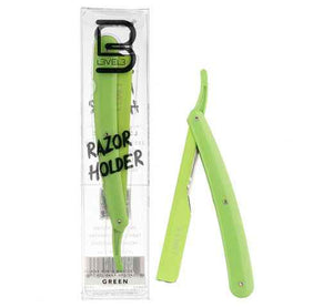 L3VEL3 - Straight Razor Holder Green