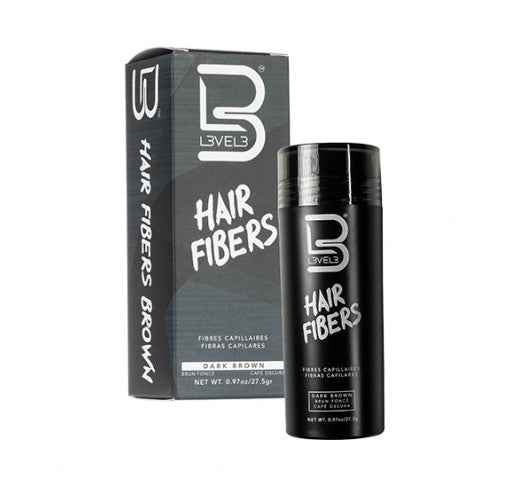 L3VEL3 - Hair Fibres Brown & Applicator Duo Bundle – L3VEL3 Hair Fibres Brown 27.5g