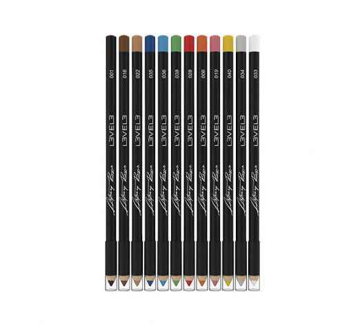 L3VEL3 - Liner Pencils Assorted Colours 12pc