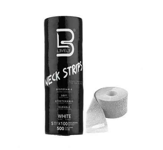 L3VEL3 - Neck Paper Rolls 5pc White