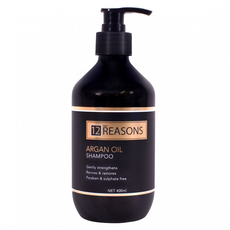 12 Reasons - Argan Oil Shampoo, Conditioner, Mask & Serum Quad Bundle – 12 Reasons Argan Oil Shampoo 400ml