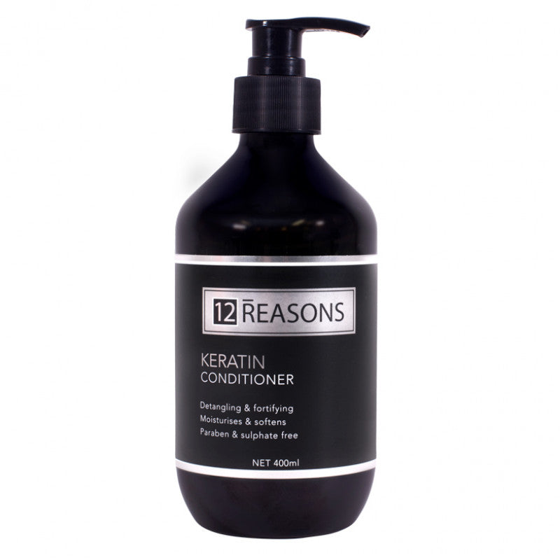 12 Reasons - Keratin Shampoo, Conditioner & Mask Trio Bundle – 12 Reasons Keratin Conditioner 400ml