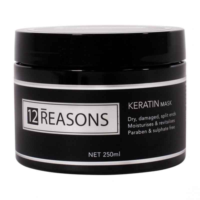 12 Reasons - Keratin Shampoo, Conditioner, Mask & Serum Quad Bundle – 12 Reasons Keratin Mask 250ml