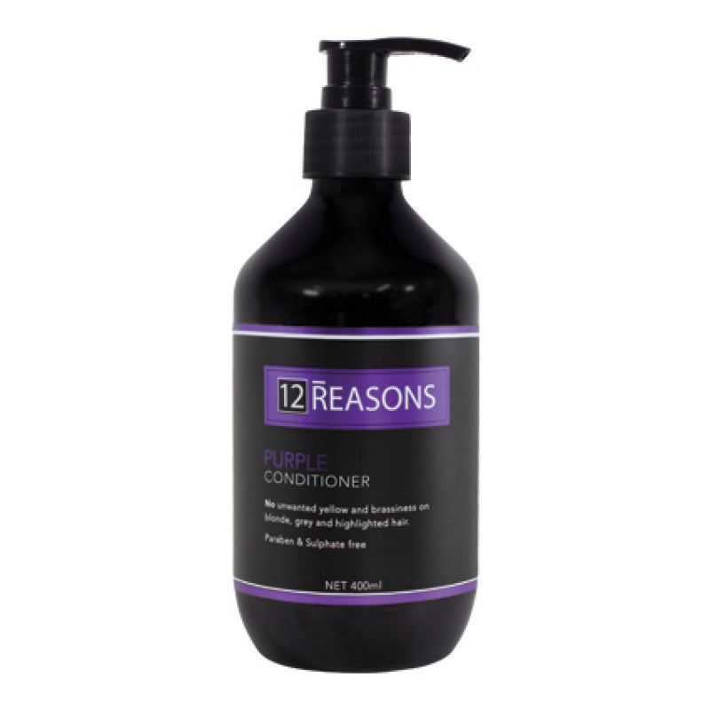 12 Reasons - Purple Shampoo & Conditioner Duo Bundle – 12 Reasons Purple Conditioner 400ml