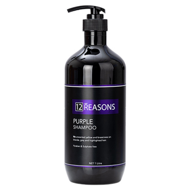 12 Reasons - Purple Shampoo & Conditioner Duo 1000ml Bundle – 12 Reasons Purple Shampoo 1000ml