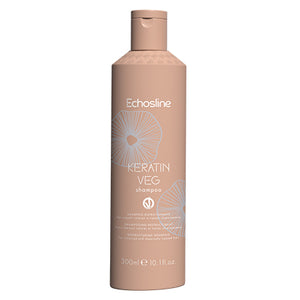 Echosline Keratin Veg Shampoo 300ml – front of pack
