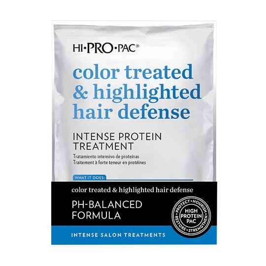 Hi Pro Pac - Colour Treated & Highlighted Intense Protein Treatment 8 x 52ml – front of pack