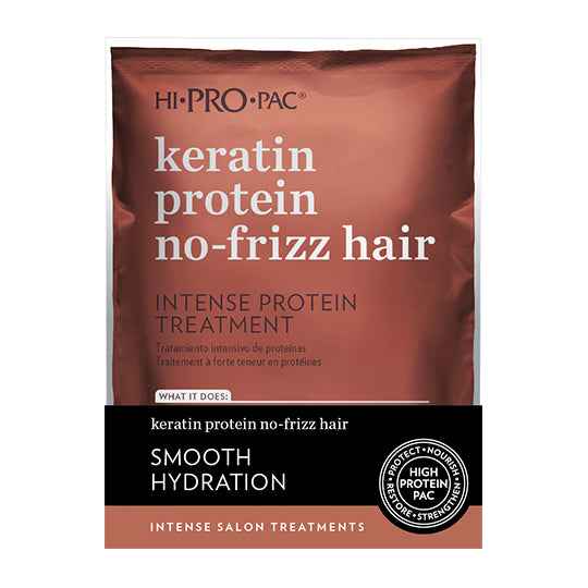 Hi Pro Pac - Keratin Protein No-Frizz Hair Treatment 8 x 52ml – front of pack