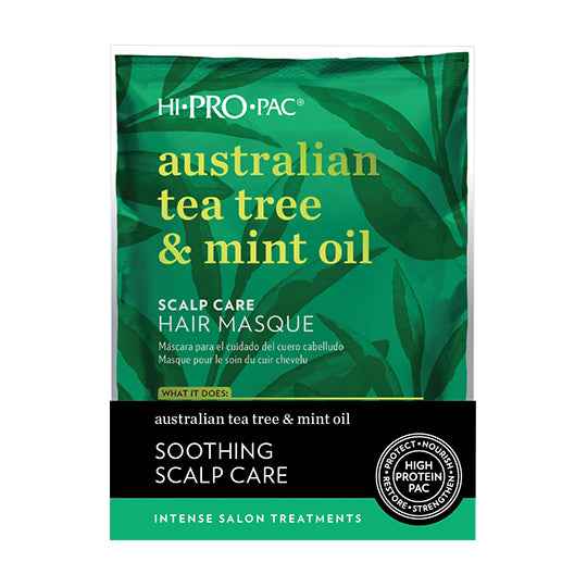 Hi Pro Pac - Tea Tree & Mint Hair Treatment 8 x 52ml – front of pack