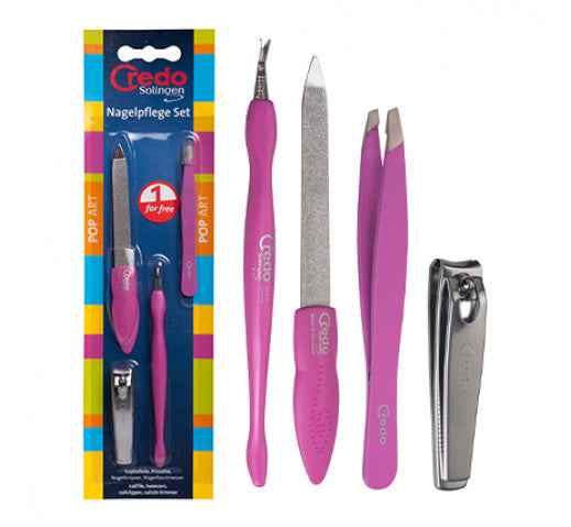 Credo - Pop Art Manicure And Eyebrow Kit Pink