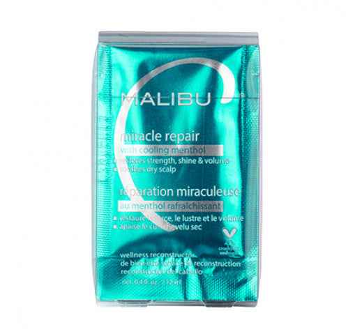 Malibu C - Miracle Repair with Cooling Menthol Sachet 12pc