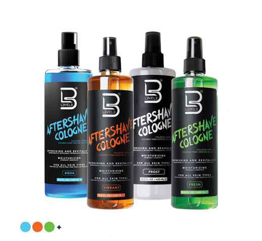 L3VEL3 - Flame Shaving Gel & Aftershave Cologne Duo Bundle – L3VEL3 Aftershave Cologne Flame 400ml (detail)