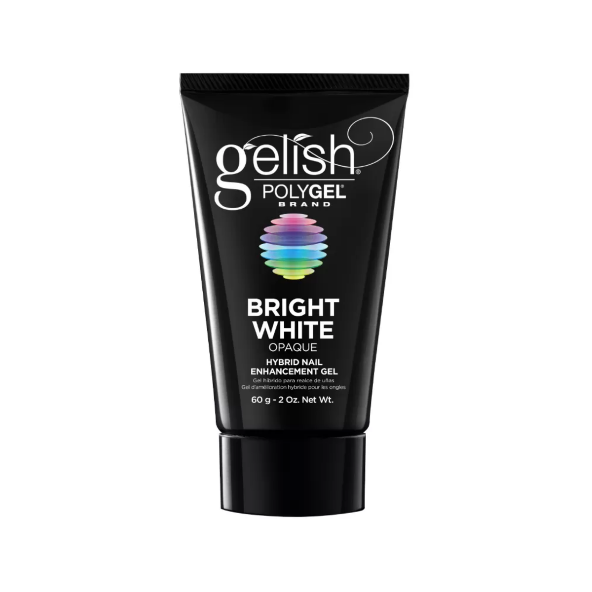 Gelish - PolyGEL Bright White 60g – front of pack