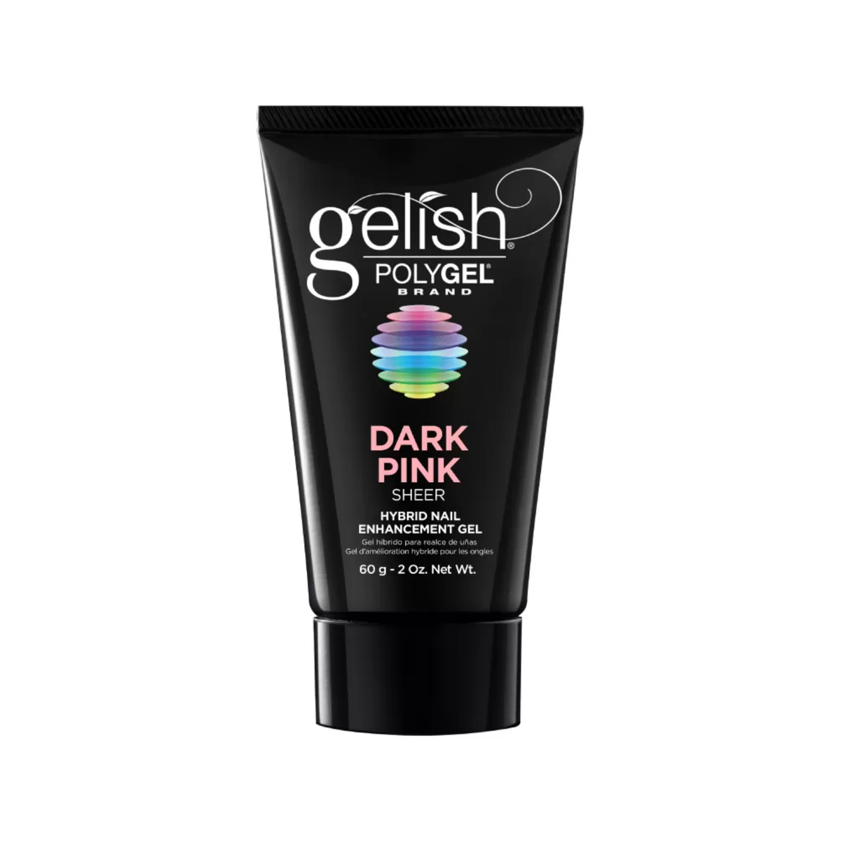 Gelish - PolyGEL Dark Pink 60g – front of pack