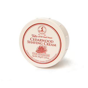 Taylor of Old Bond Street - Cedarwood Shaving Cream Bowl – Twin Pack (2 x 150g) – Taylor of Old Bond Street - Cedarwood Shaving Cream Bowl 150g