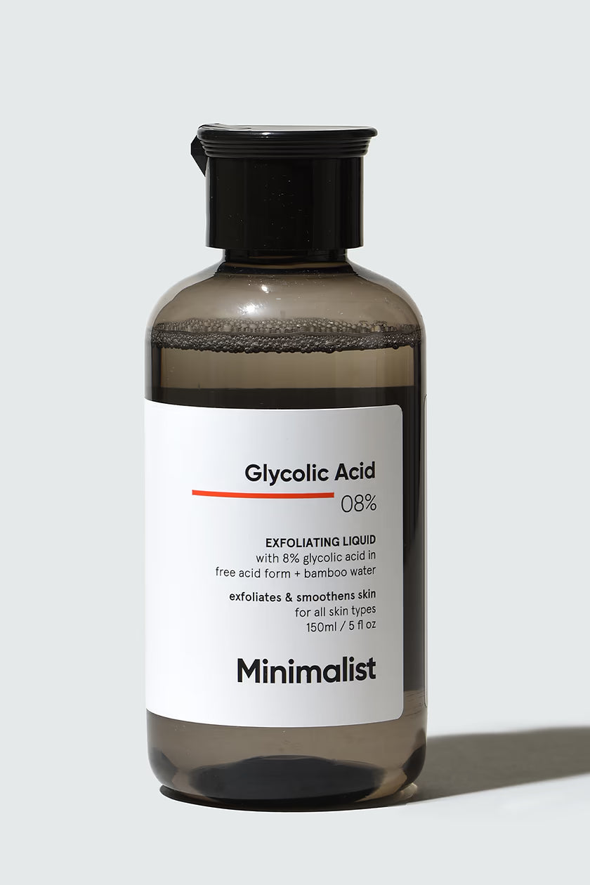 Minimilist - Glycolic Acid 8% Exfoliating Liquid 150ml - Zilion