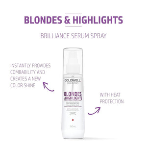 Goldwell - Blonde & Highlights Brilliance Serum Spray 150ml – product view 2