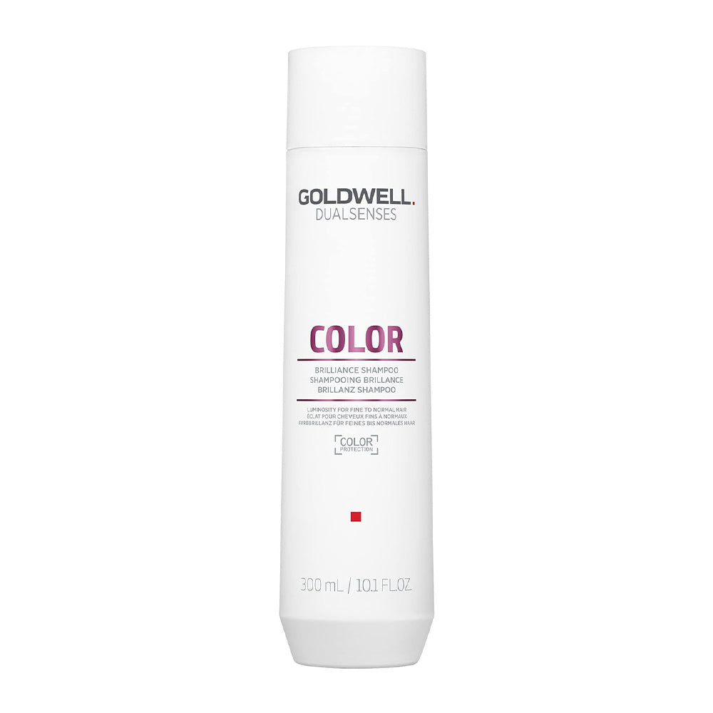 Goldwell - Color Brilliance Shampoo, Conditioner, Treatment & Serum Spray Quad Bundle – Goldwell Color Brilliance Shampoo 300ml