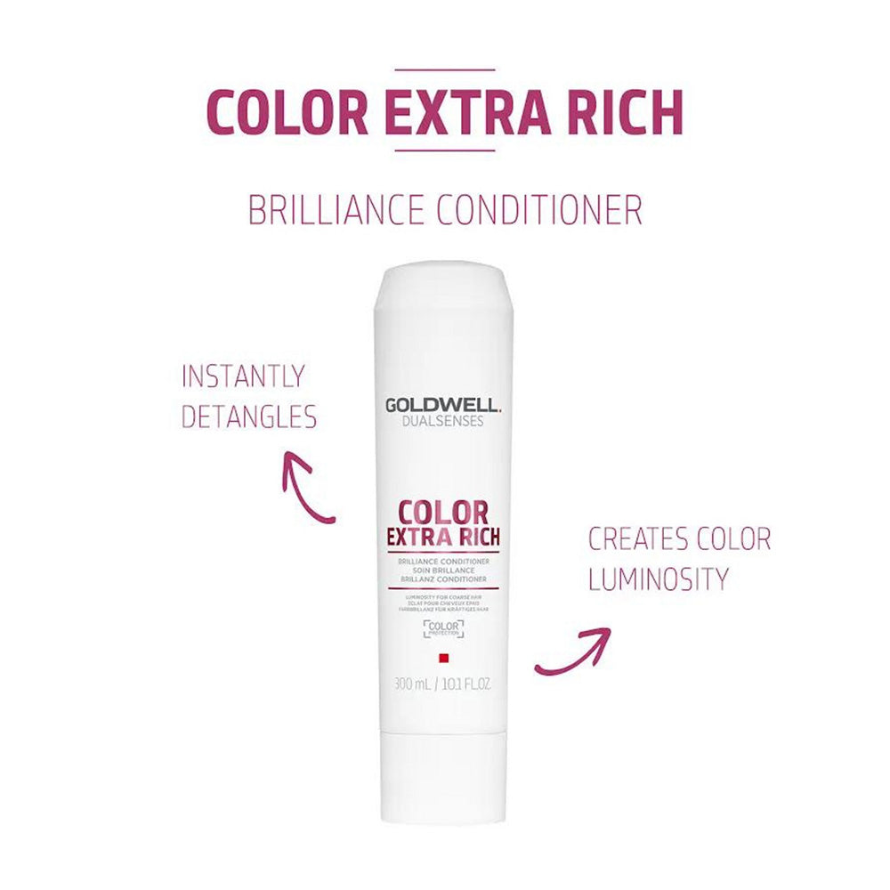 Goldwell - Color Extra Rich Brilliance Conditioner 300ml – product view 2