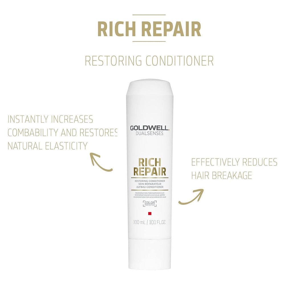 Goldwell - Rich Repair Restoring Conditioner 300ml – product view 2
