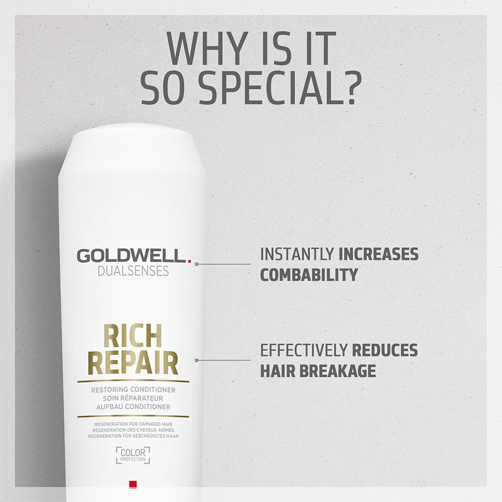 Goldwell - Rich Repair Restoring Conditioner 300ml – product view 3