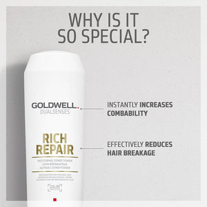 Goldwell - Rich Repair Restoring Conditioner 300ml – product view 3