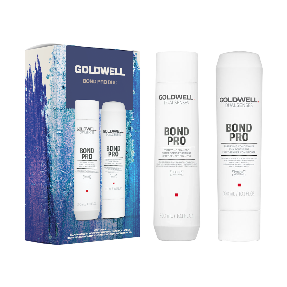 Goldwell - Dualsenses Bond Pro Shampoo & Conditioner 300ml Duo – front of pack
