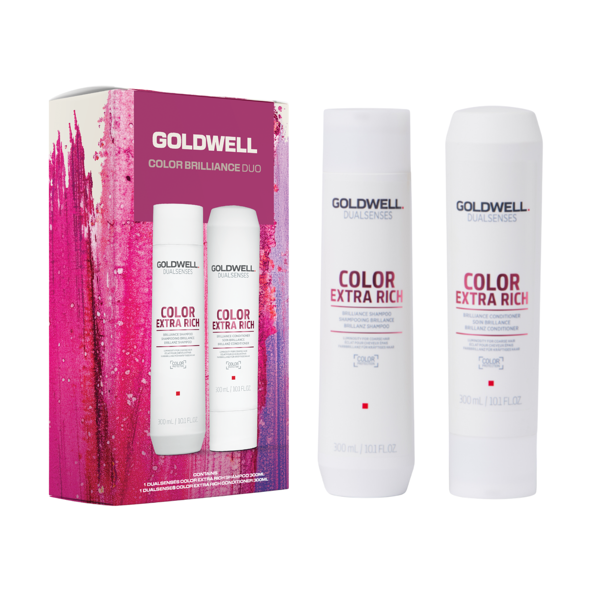 Goldwell - Dualsenses Color Extra Rich Shampoo & Conditioner 300ml Duo – front of pack