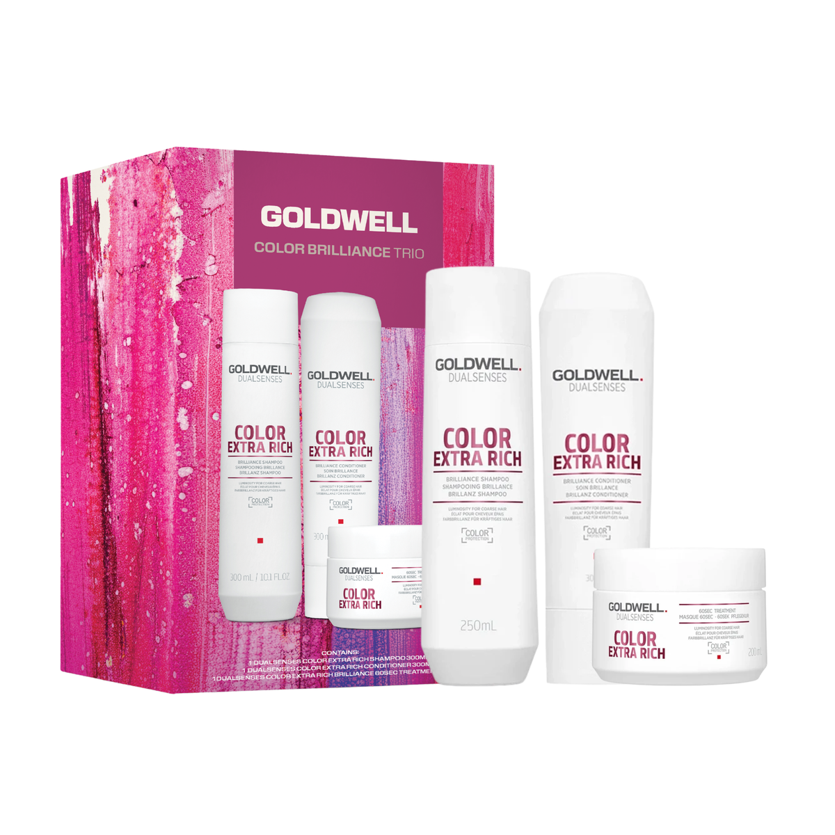 Goldwell - Dualsenses Color Extra Rich Trio Gift Pack – front of pack