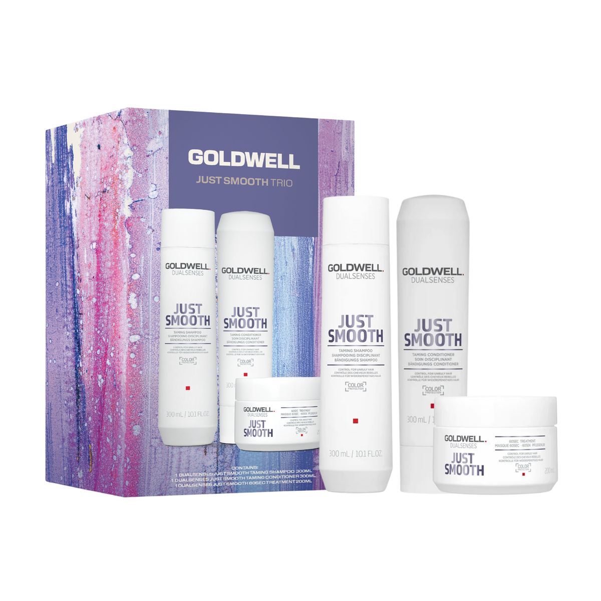 Goldwell - Dualsenses Just Smooth Trio Gift Pack – front of pack
