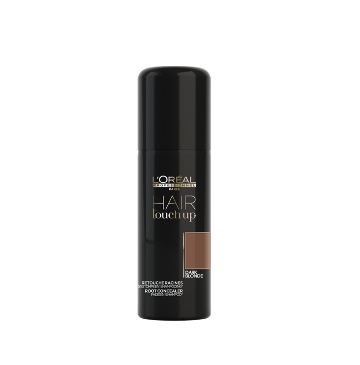 L'Oreal Professionnel - Hair Touch Up Root Concealer Spray Dark Blonde – front of pack
